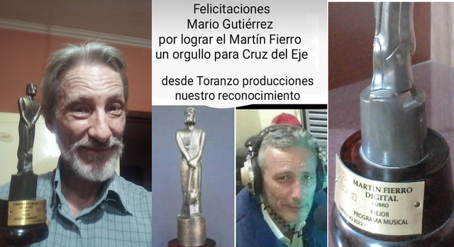 GANADOR MARTIN FIERRO 2023